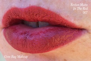 Revlon In The Red is one of the very few matte lipstick shades that I own and quite possibly the only one that I love. It's not drying (and my lips are particularly sensitive to that malady so I know what I'm talking about here folks!), in fact, my lips felt awesome after wearing this for a day and I was reminded of how much I really love this lipstick.  It's a more muted, warm red that leans towards brick rather than coral. A very good option if you're just starting out in the red lipstick game. 