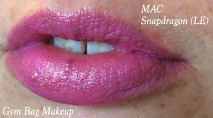 MAC Snapdragon alone. This is a limited edition shade from MAC's Fantasy of Flowers collection this last Spring or Summer. If you have this lipstick and don't want it, let me know, I will totally buy it from you or swap something for it. I love this shade.