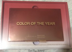 The exterior packaging features a beautiful gradient in a format meant to mimic a Pantone swatch card. 