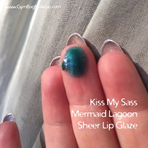 kiss my sass mermaid lagoon sheer lip glaze - fs