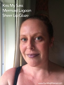 kiss my sass mermaid lagoon sheer lip glaze - full face